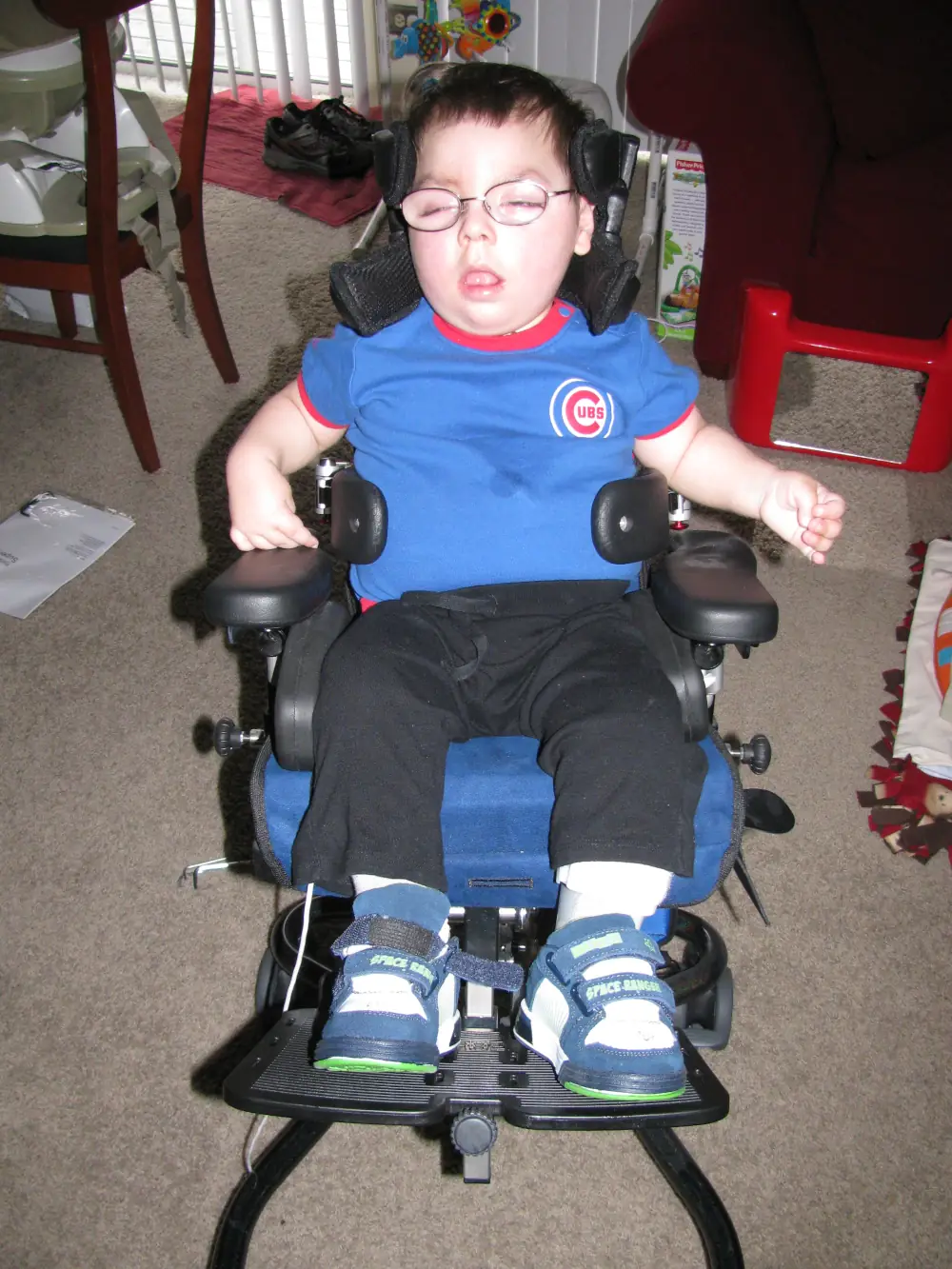 Read more about the article Pushing Up, Chair Adjustment, and New Stander